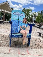 Sarah Elizabeth Derry; Canandaigua Adirondack s chair; Kix Restaurant; Canandaigua, NY